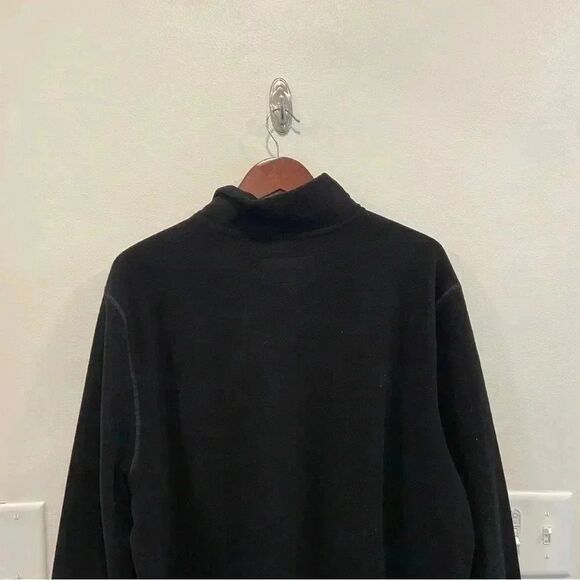 The foundry fleece 1/4 zip pullover sweatshirt mens XL tall black - Picture 4 of 7